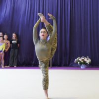 Виступ спортсменки